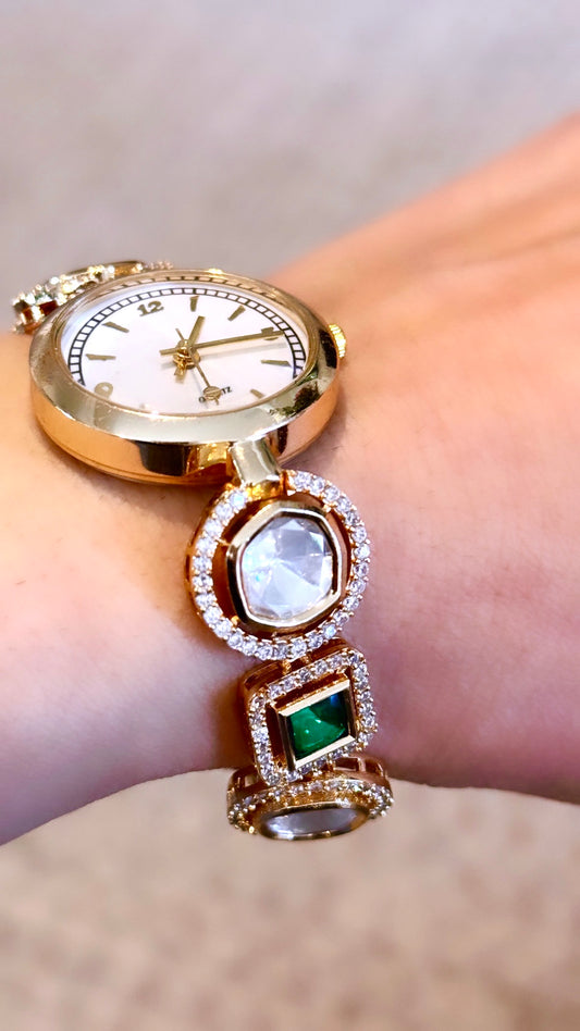 Crystal Watch Bracelet