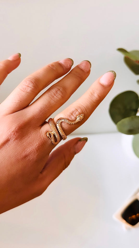 Snake Gold Ring