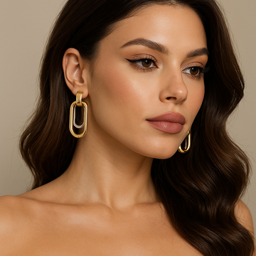 Two Tone Earrings