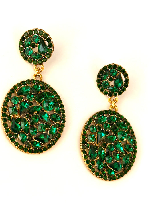 Mila Green Earrings