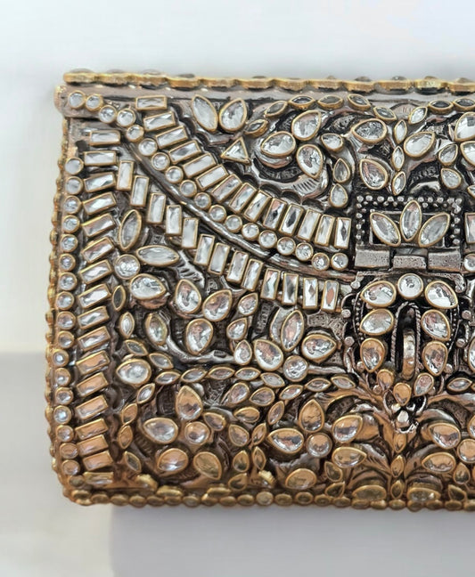 Silver Evening Purse