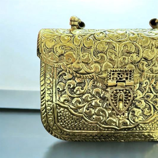 Gold Handbag