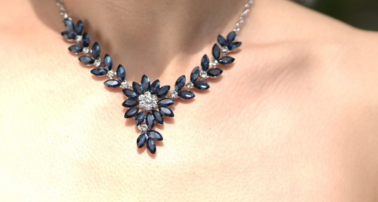 Azure Sapphire Necklace