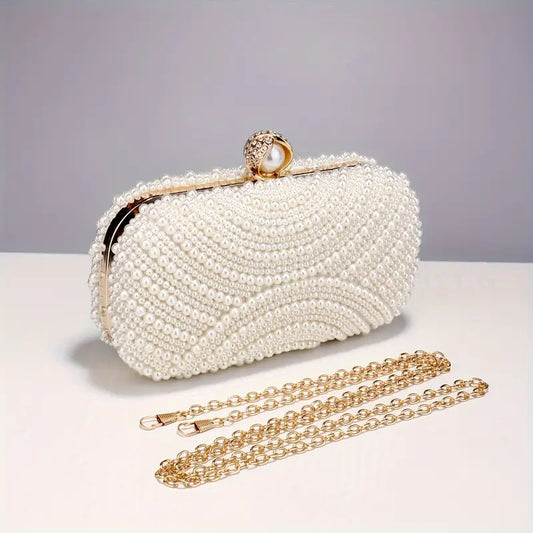 Pearl Clutch Purse