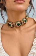Green Choker Necklace