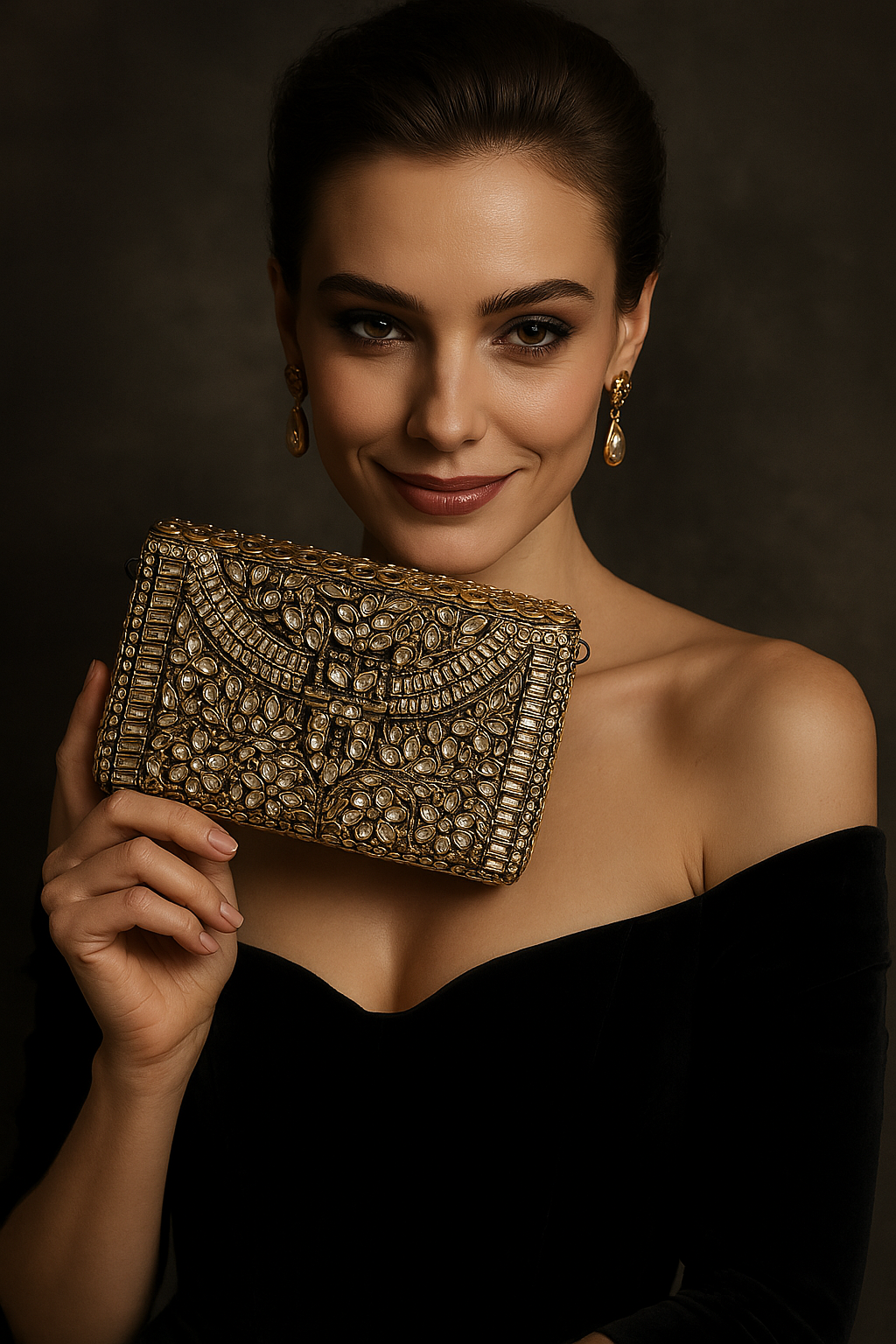 Silver Evening Purse