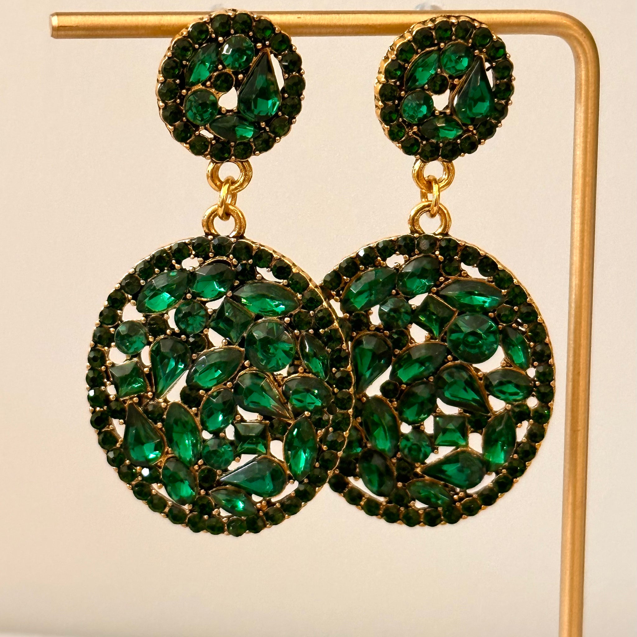 Mila Green Earrings