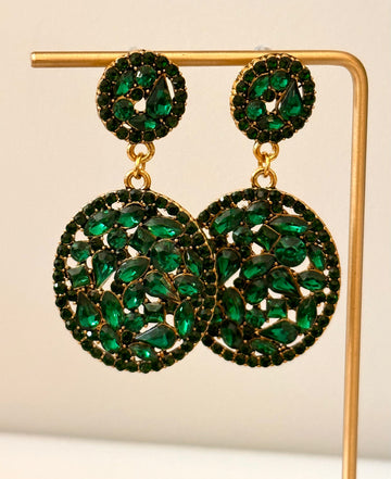 Mila Green Earrings