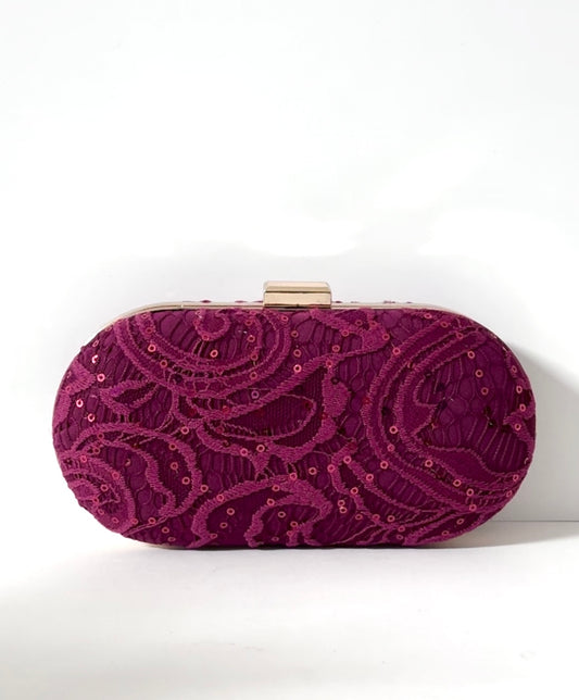 Ari Hot Pink Clutch