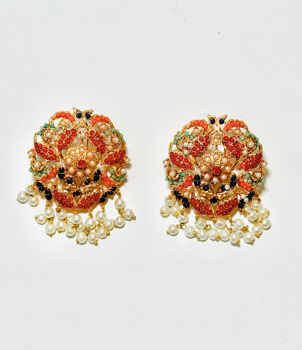 Dia Circle Earrings — alternate angle