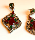 Timeless Charm Red Earrings — alternate angle