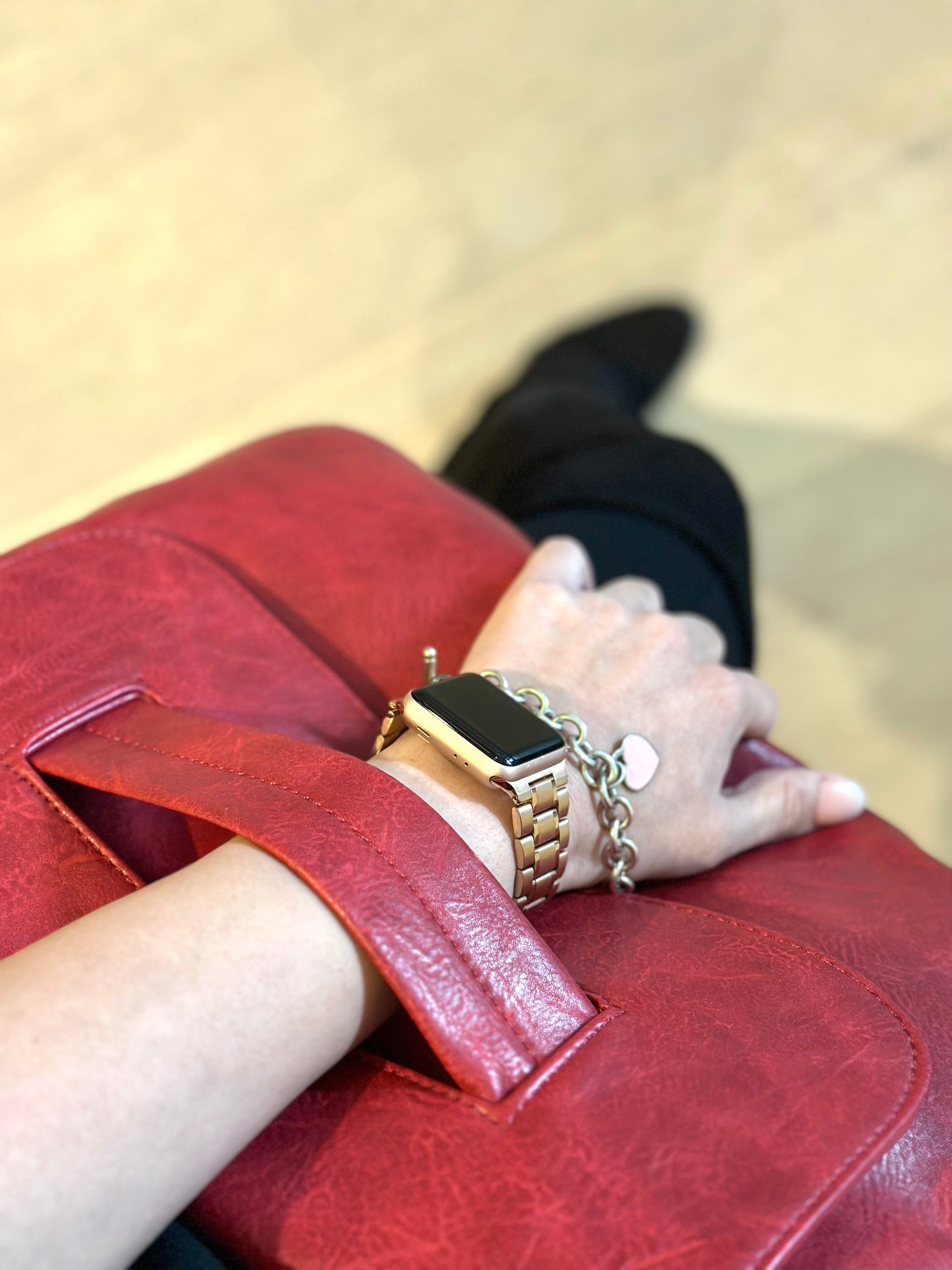 Simona Vegan Leather Bag — alternate angle