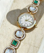 Crystal Watch Bracelet — detail view