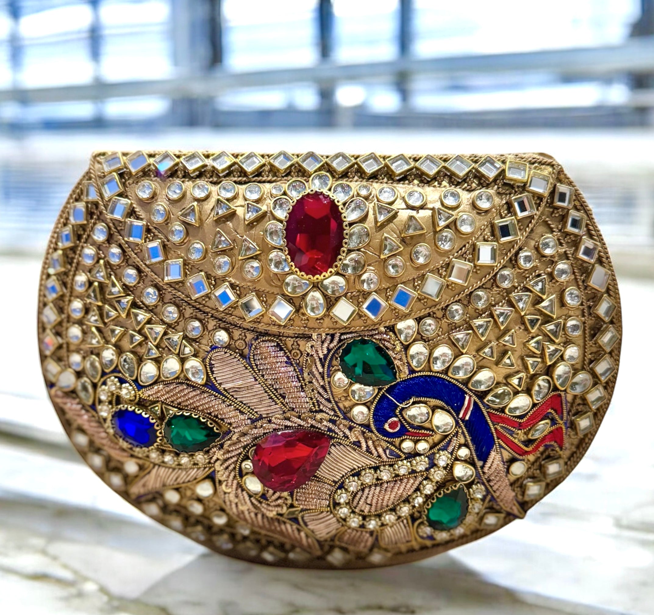 Embellished Purse — detail view