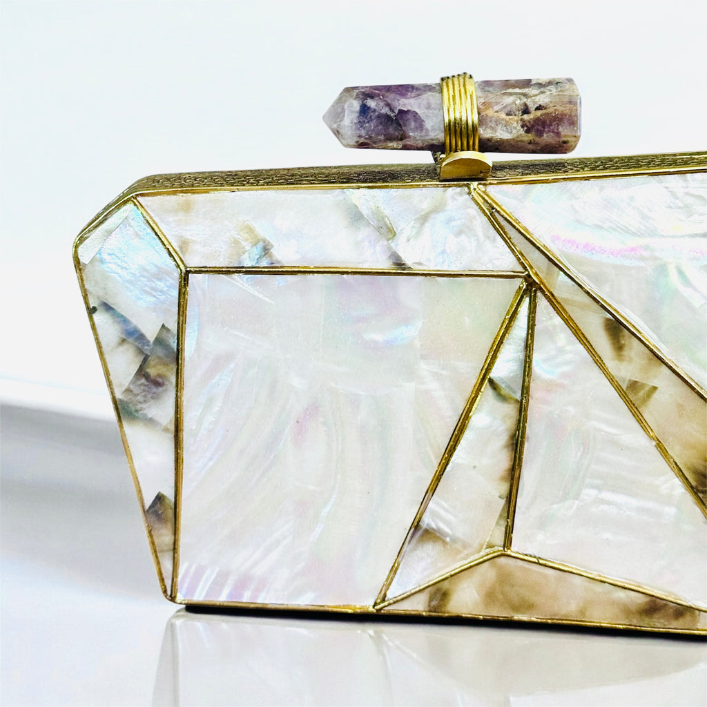 Mother of Pearl Clutch — alternate angle