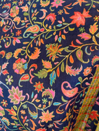 Hand Embroidered Pashmina Shawl Scarf — alternate angle