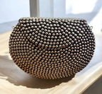 Silver Clutch Purse — alternate angle