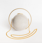 Sphere Evening Clutch — detail view