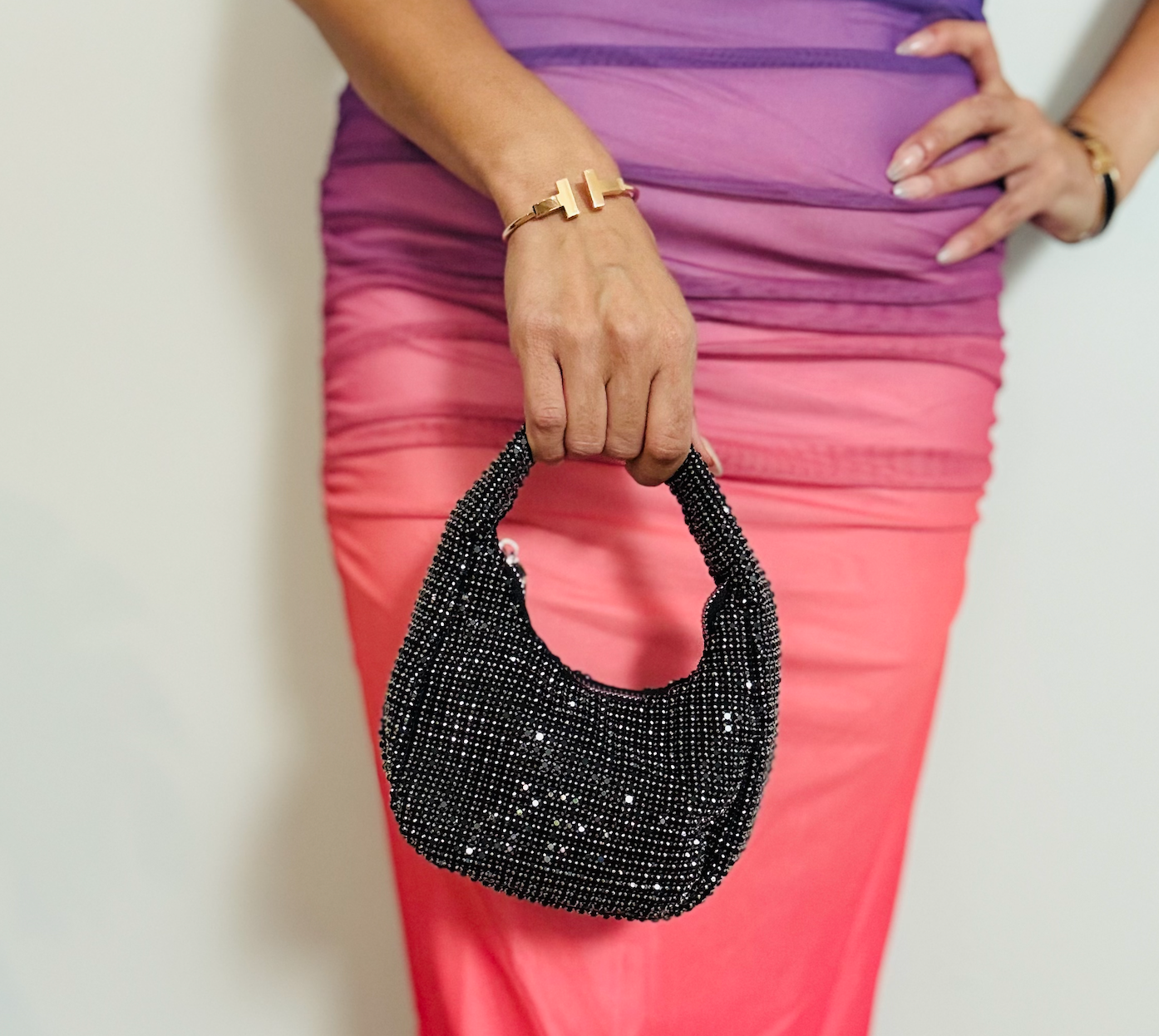 Sparkle Rhinestone Bag — alternate angle