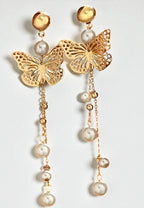 Butterfly Earrings — alternate angle